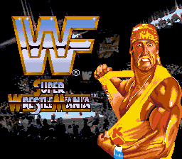 Заставка игры WWF Super WrestleMania